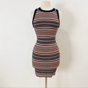 Lush stripe mini dress NEW